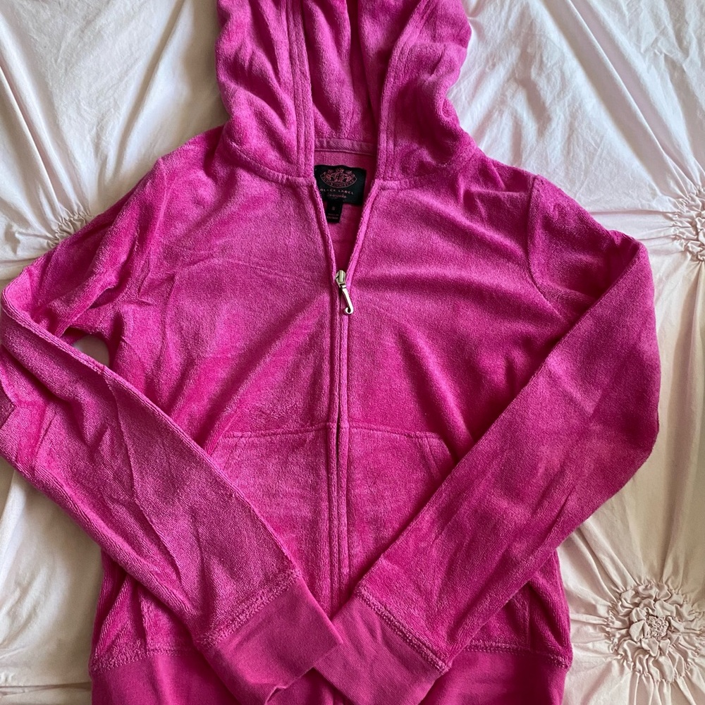 Juicy Couture Black Label Tie-strap Sundress and matching full-zip hoodie Size 8 - Picture 7 of 7